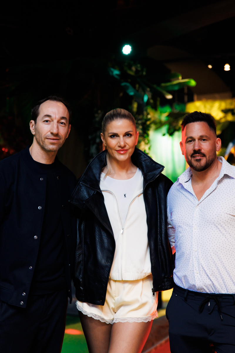 vlnr. Manuel Ortlechner mit Kerstin Ortlechner und Philipp Pracser, CUBE Betreiber und CEO Litus Group (c) Alina Diesner_2