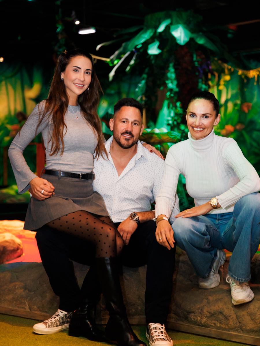 vlnr. Schauspielerin Mery Cabezuelo; Philipp Pracser, CUBE Betreiber und CEO Litus; Model Tanja Duhovich (c) Alina Diesner_4