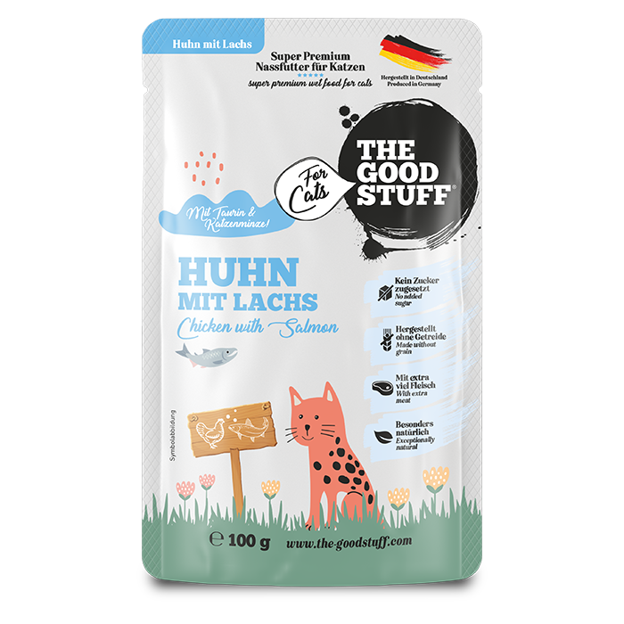 THE GOODSTUFF for Cats_Nassfutter Pouch_Huhn mit Lachs_1,59 EUR_02