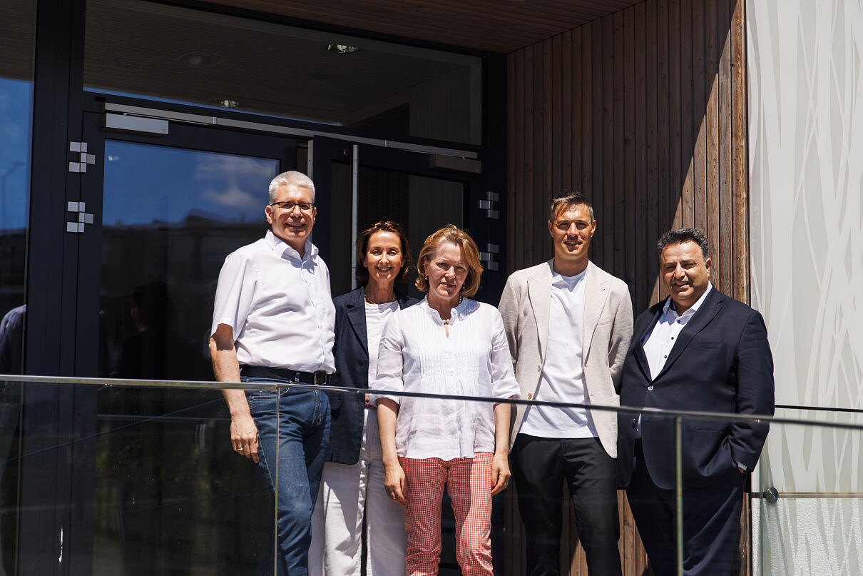 BERTRAMS_vlnr_Markus Kapfenberger, Anna Wach, Hermine Rosen, Martin Wolfram, Mahmut Koç (c) Alina Diesner