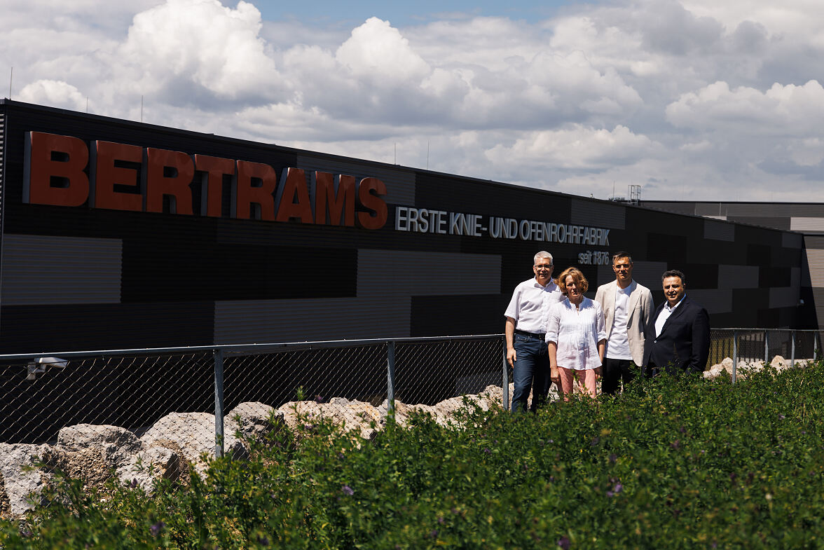 BERTRAMS_vlnr_Markus Kapfenberger, Hermine Rosen, Martin Wolfram, Mahmut Koç (c) Alina Diesner