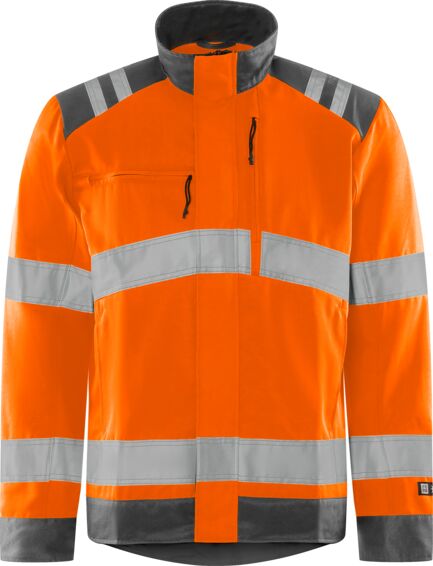 FRISTADS_High Vis Green Jacke Kl. 3 4067 GPLU_131976-286_EUR 135,06