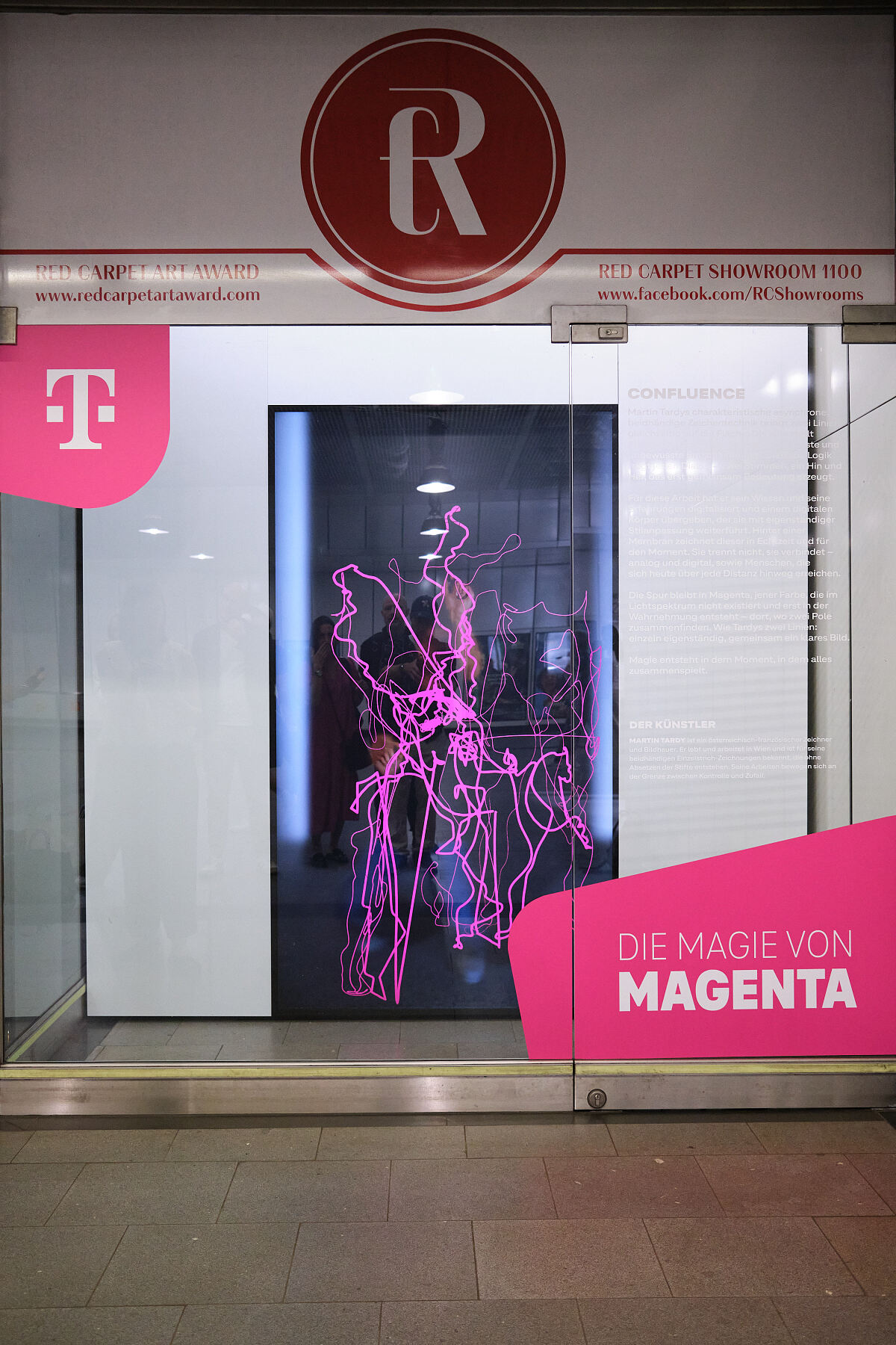 Magenta Art Spaces_Künstlerische Intelligenz im öffentlichen Raum_Martin Tardy (c) Thomas Unterberger, wardanetwork.at