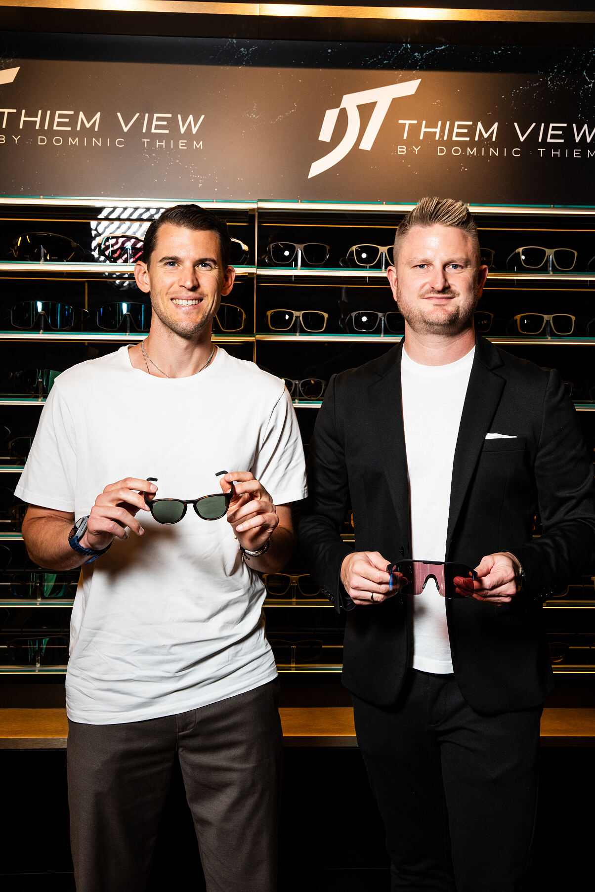 sehen!wutscher x THIEM VIEW Event am 25.6.2026_Dominic Thiem und Fritz Wutscher jr. (c) Claudius Nagy_04