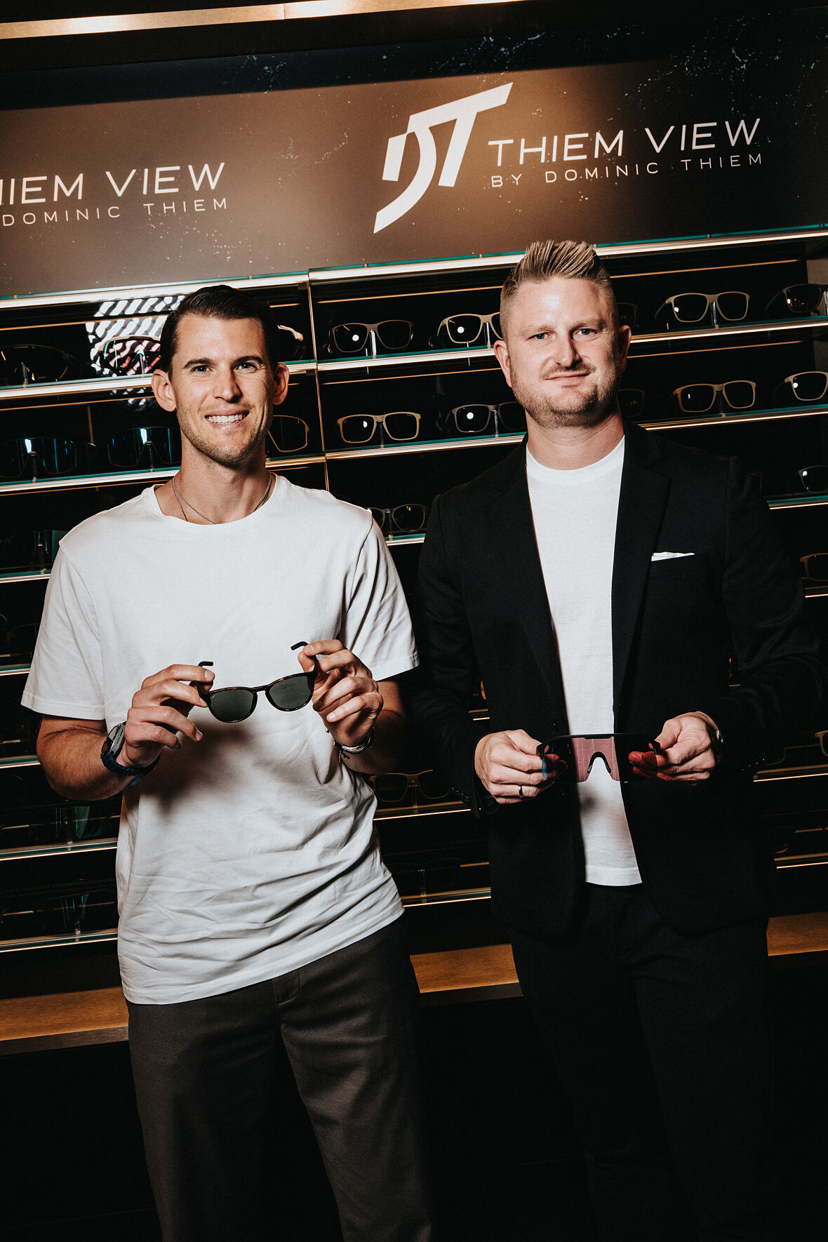 sehen!wutscher x THIEM VIEW Event am 25.6.2026_Dominic Thiem und Fritz Wutscher jr. (c) Claudius Nagy_54