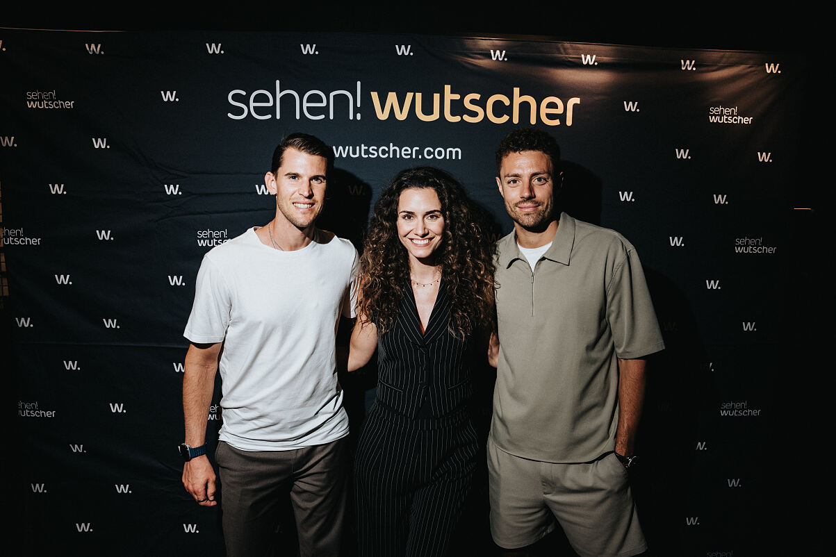 sehen!wutscher x THIEM VIEW Event am 25.6.2026_Dominic Thiem, Kimberly Budinsky, Christoph Haas (c) Claudius Nagy_59