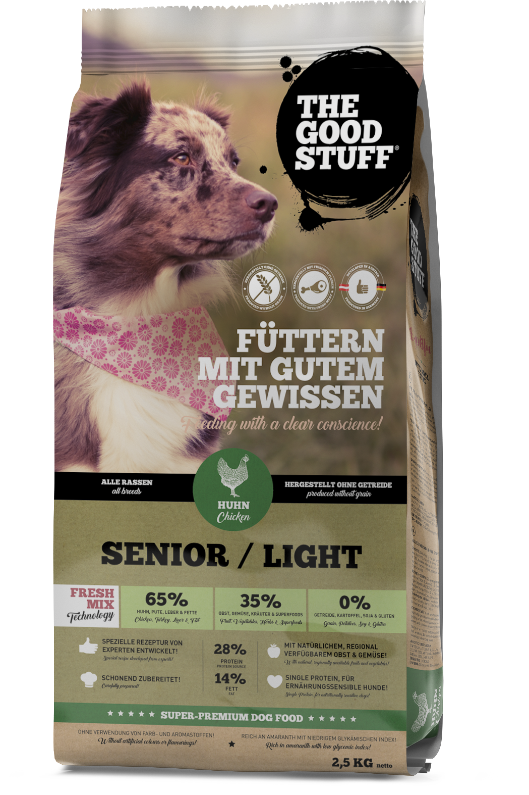 THE GOODSTUFF_Huhn-Senior-2,5 kg_EUR 20,99