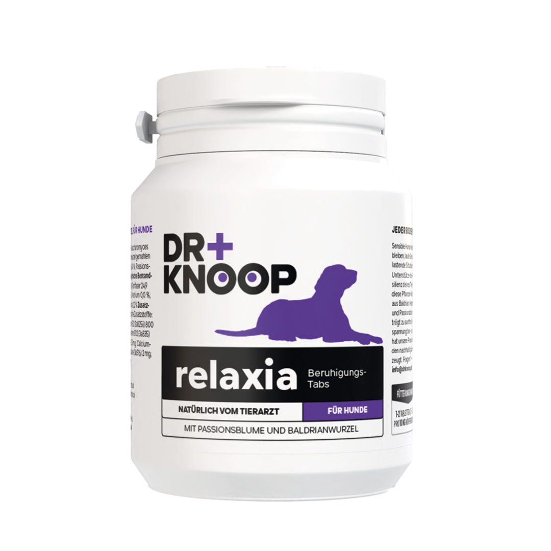 THE GOODSTUFF empfiehlt Dr. Knoop_Relaxia Beruhigungs-Tabletten für Hunde_EUR 19,95