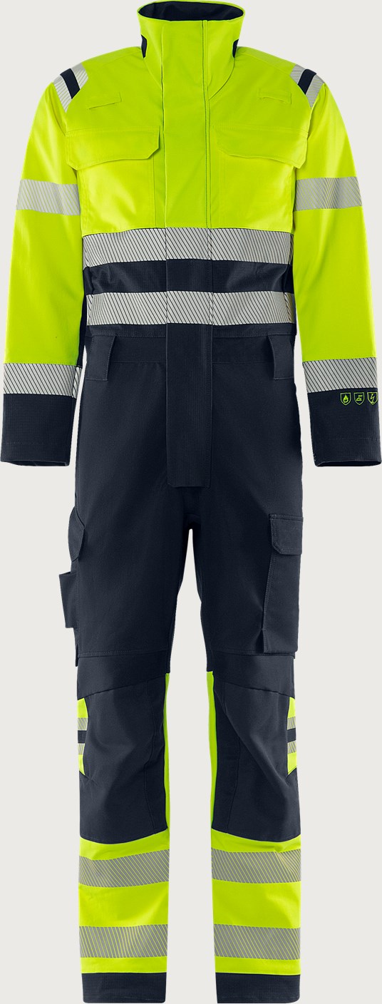 FRISTADS_Flamestat Green High Vis Overall Stretch Kl.3 8950 GFS_Multinorm Green_302182-171_EUR 559,18