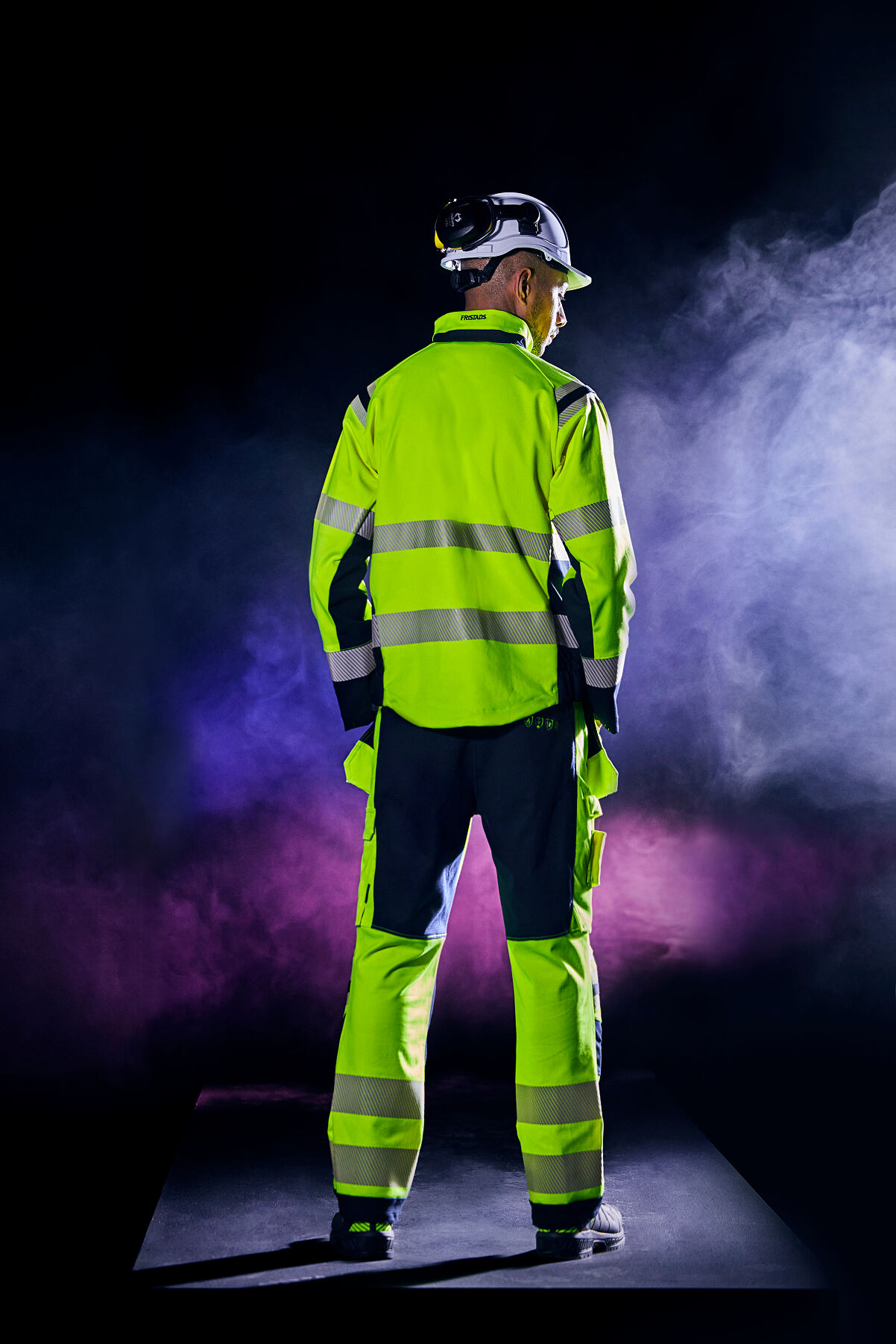 FRISTADS_Flamestat High Vis Green Handwerkerhose Aramid Kl. 2 2942 GFS_Multinorm Green_301356-171_EUR 416,38_2