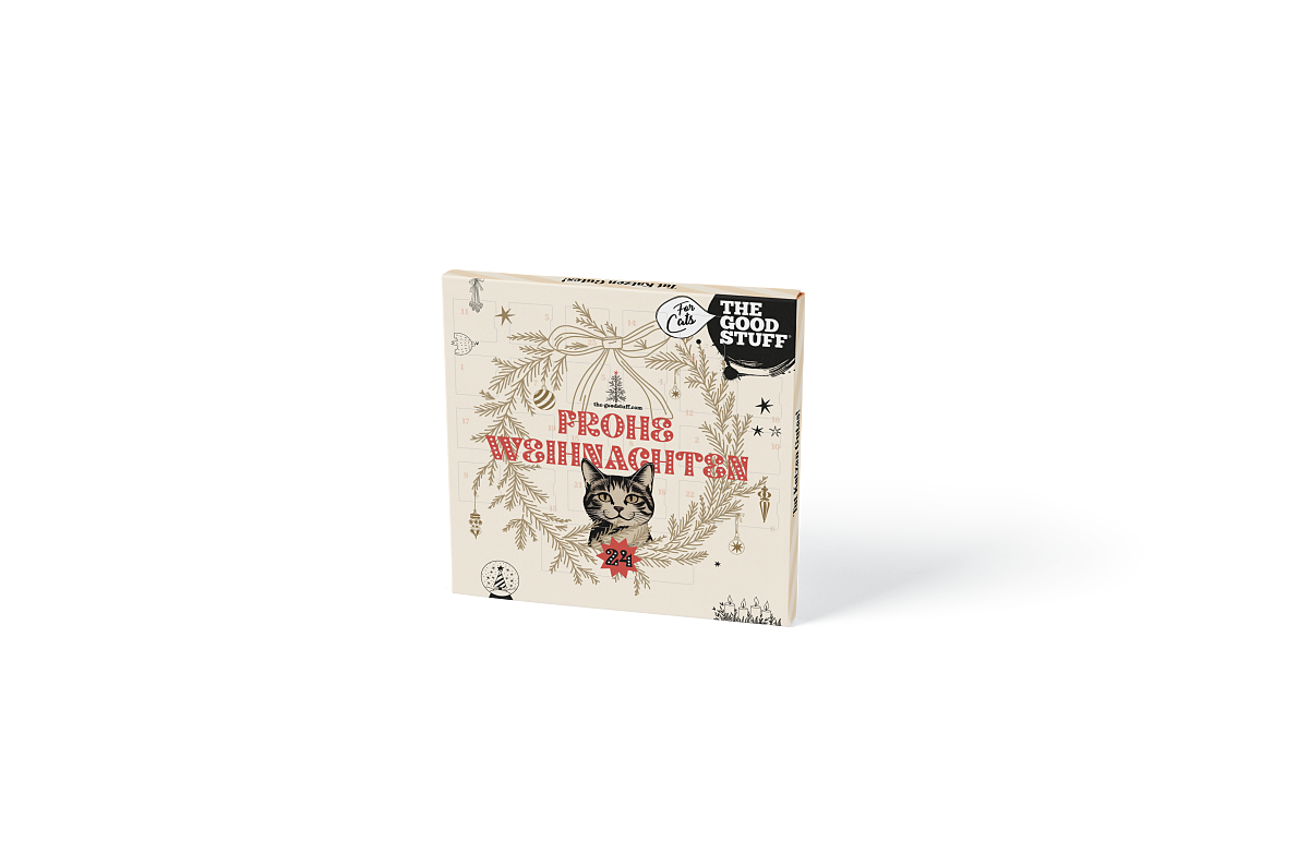 THE GOODSTUFF_Adventskalender für Katze_EUR 18,99