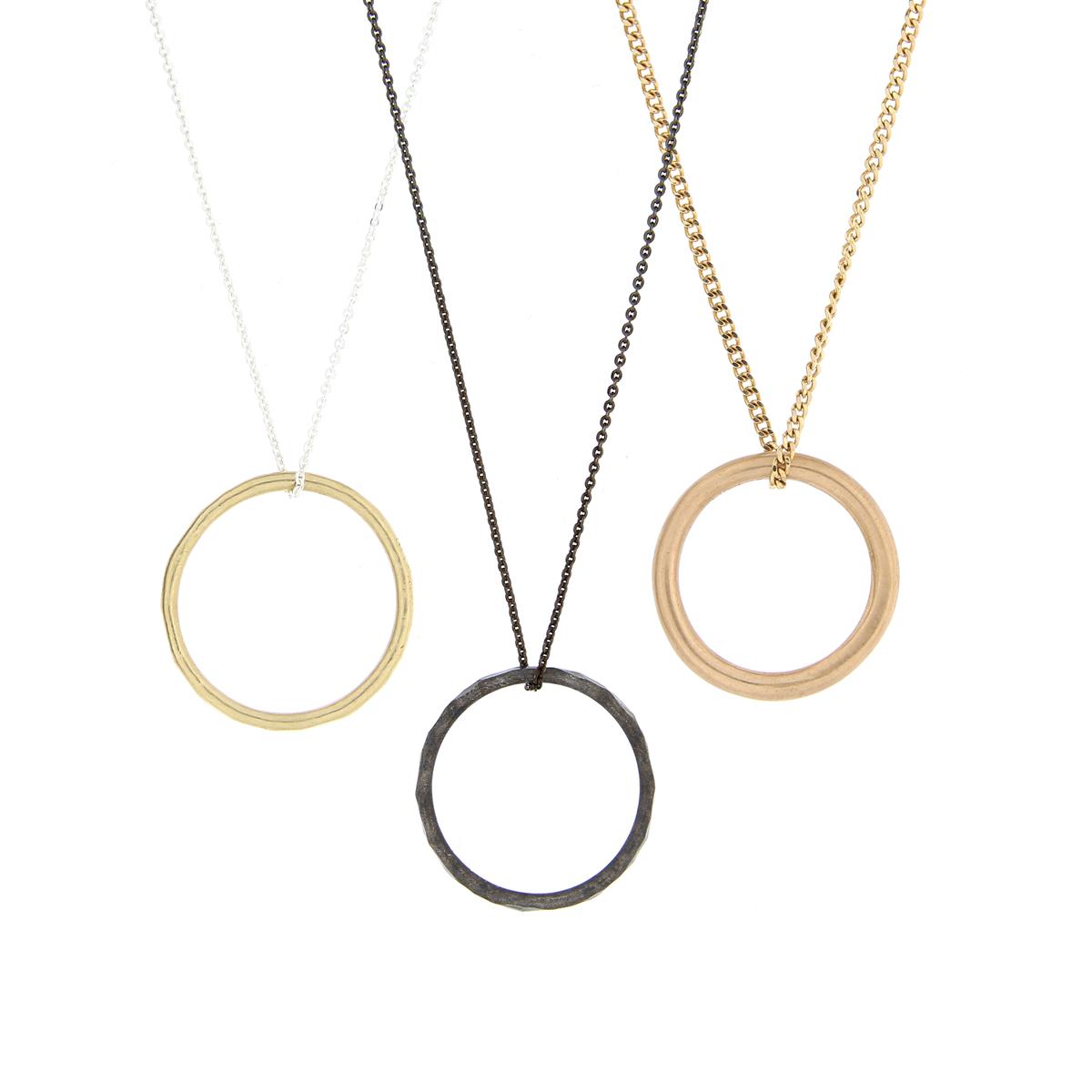 Katie g. Jewellery - Ringe auf Ketten in silber und Gold 2