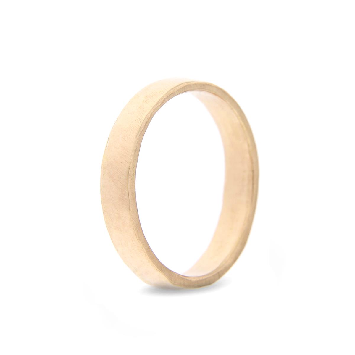 Katie g. Jewellery - Knuckle Ring Wide Rose gold 3