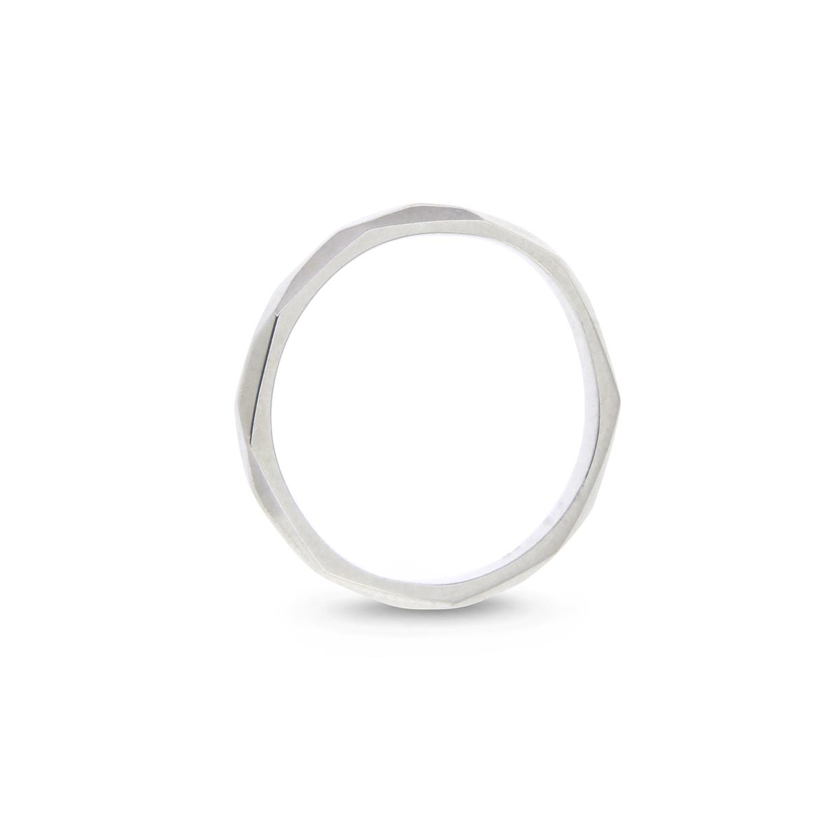 Katie g. Jewellery - Cutting Edge Ring - Slim - Sterling Silber poliert - 120€