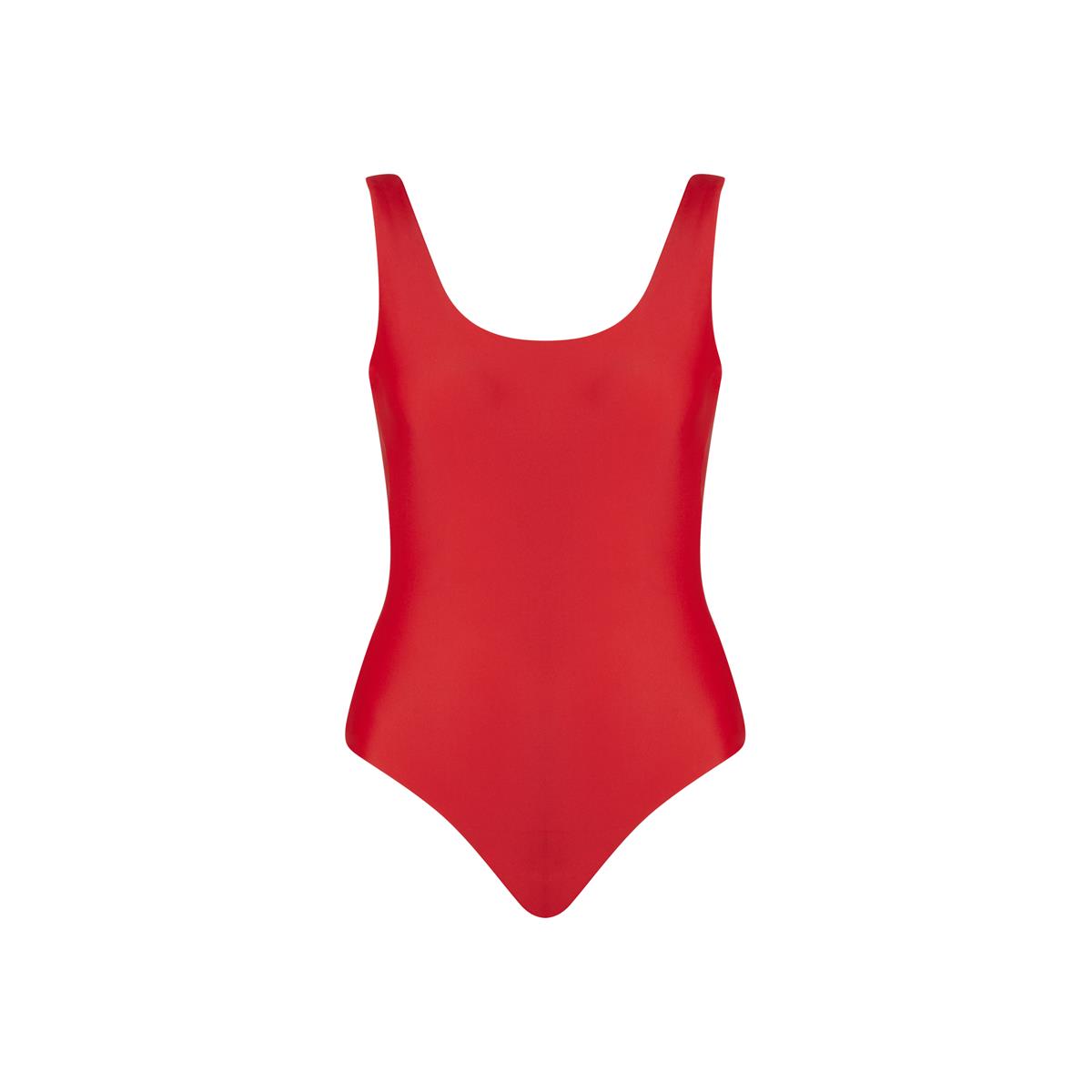 MARGARET AND HERMIONE_SS18_Swimsuit No.5_red_EUR 159,00