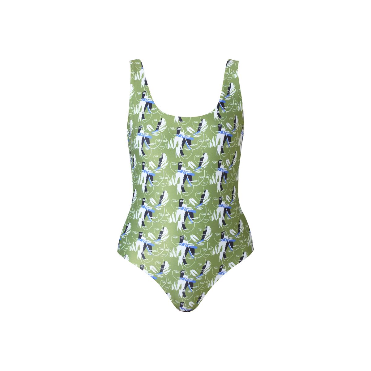 MARGARET AND HERMIONE_SS18_Swimsuit No.5_faces_EUR 208,00
