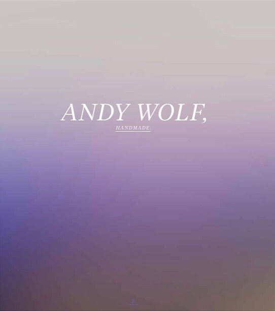 ANDY WOLF Eyewear_Lookbook SS 2019