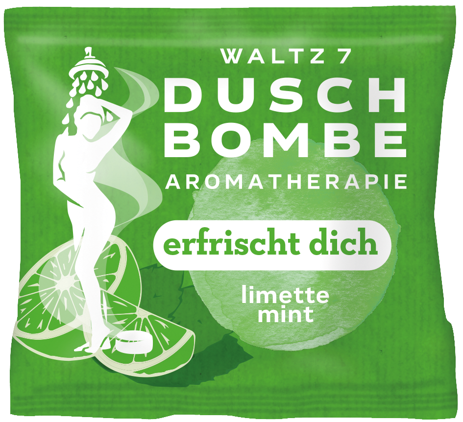 WALTZ 7_Duschbombe Sorte Limette Mint_EUR 1,49