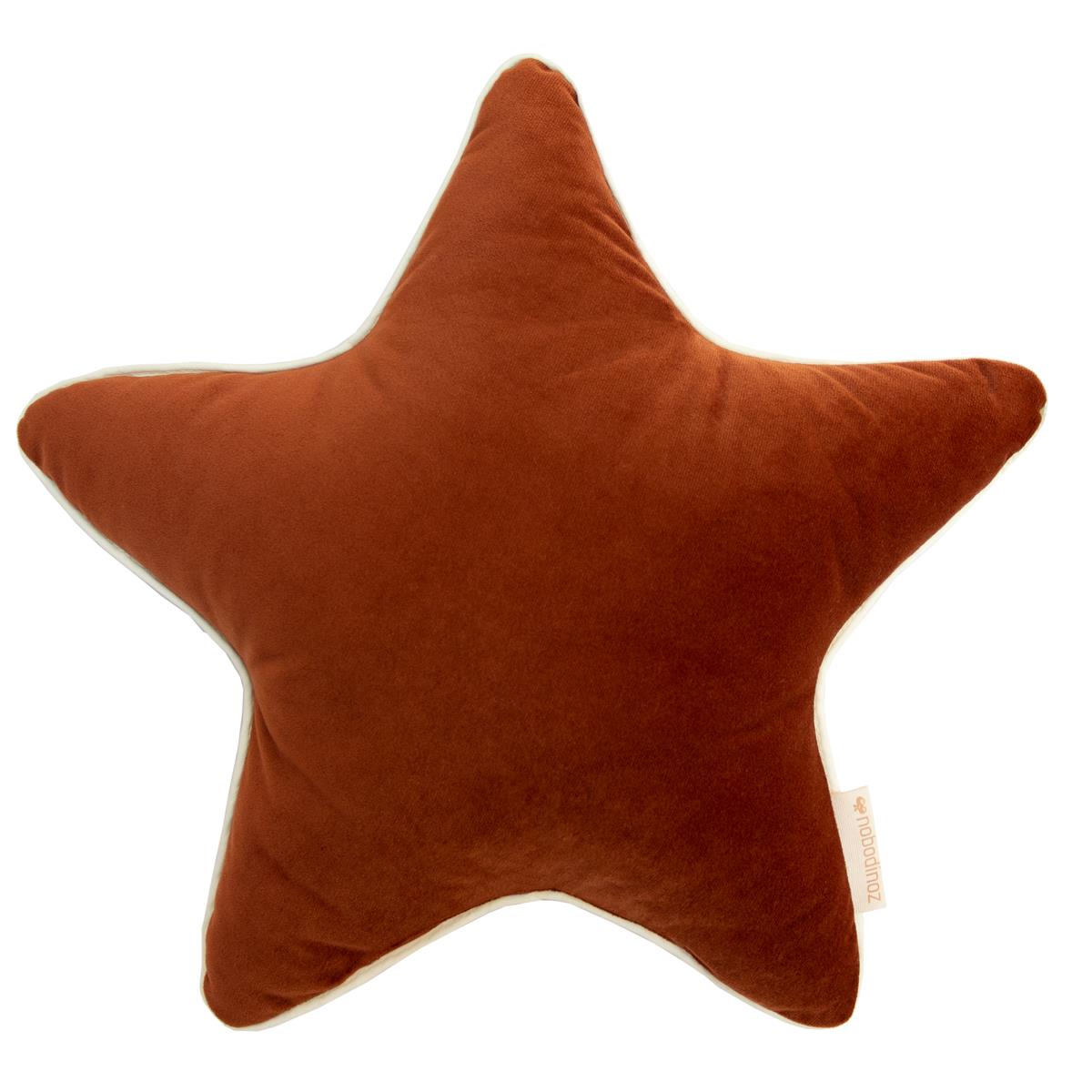 Savanna-aristote-star-velvet-cushion-nobodinoz-wild-brown-€22,90