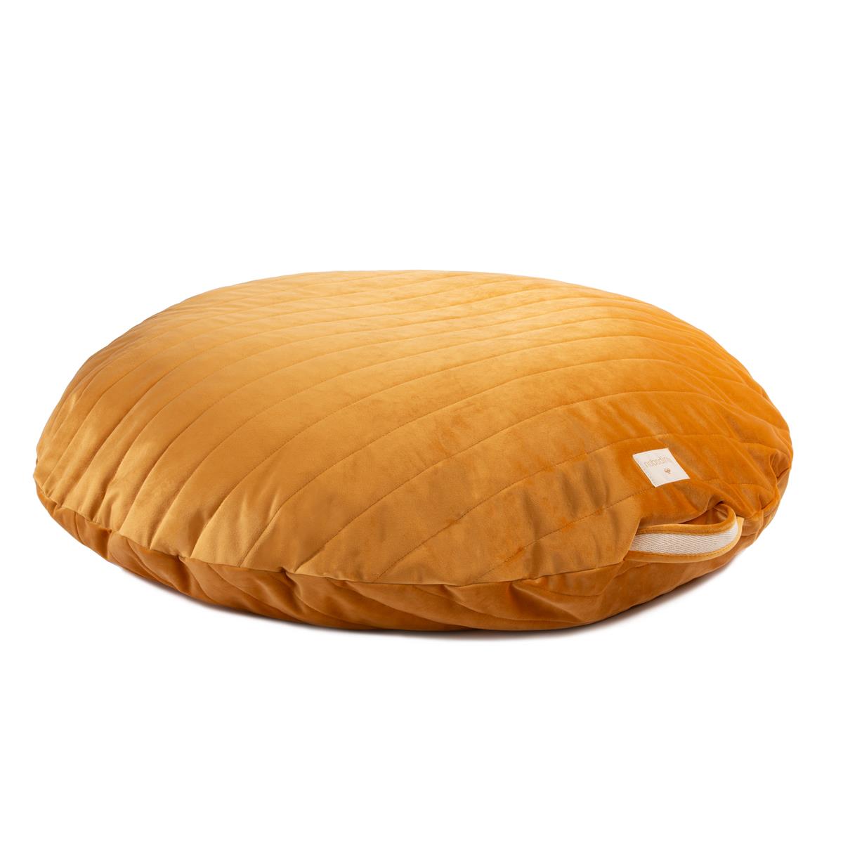Savanna-sahara-velvet-beanbag-nobodinoz-farniente-yellow-€89,95