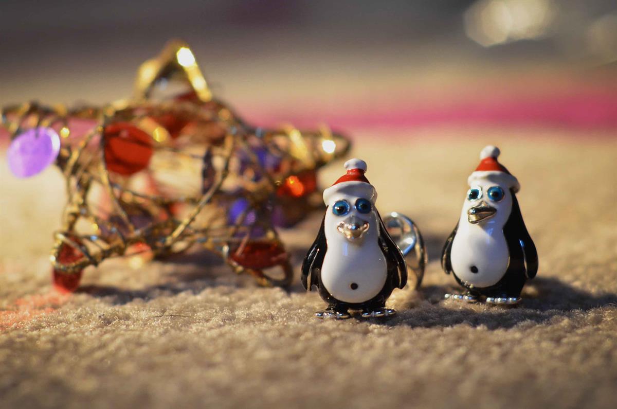 Juwelier Kruzik - Michael Kruzik Luxury Concept _ Deakin & Francis_Christmas Penguin Cufflinks