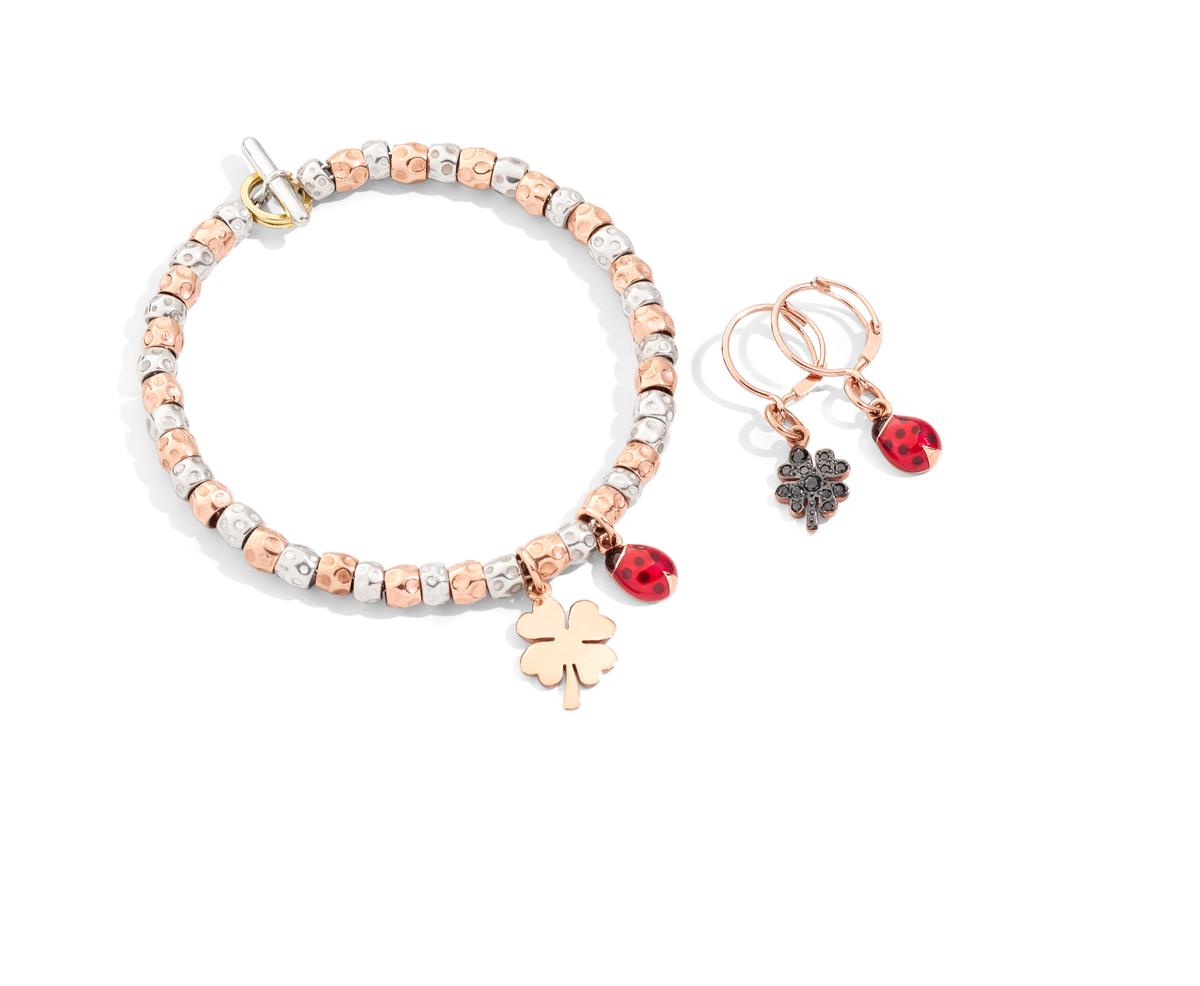 Juwelier Kruzik - Michael Kruzik Luxury Concept _ DoDo_ Granelli Bicolorarmband_EUR 1030_Creole Rosegold_ EUR ab 55 