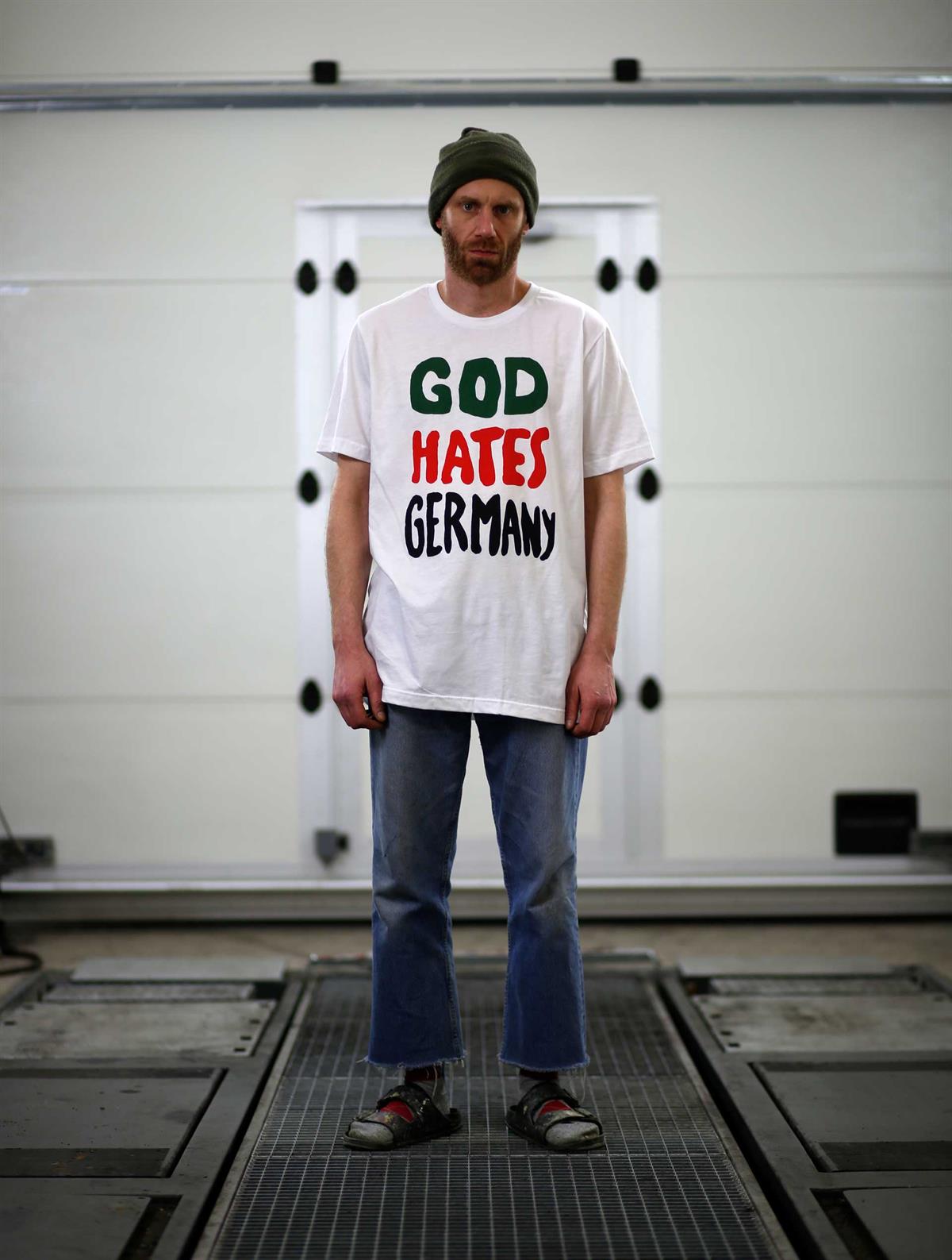 MARTINGRANDITS.COM_GOD HATES GERMANY T-Shirt_EUR 70_1 © Johanna Marousek