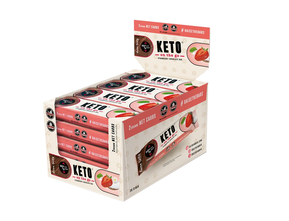 KETO Box Strawberry Chocolate_20 Stück_29,80