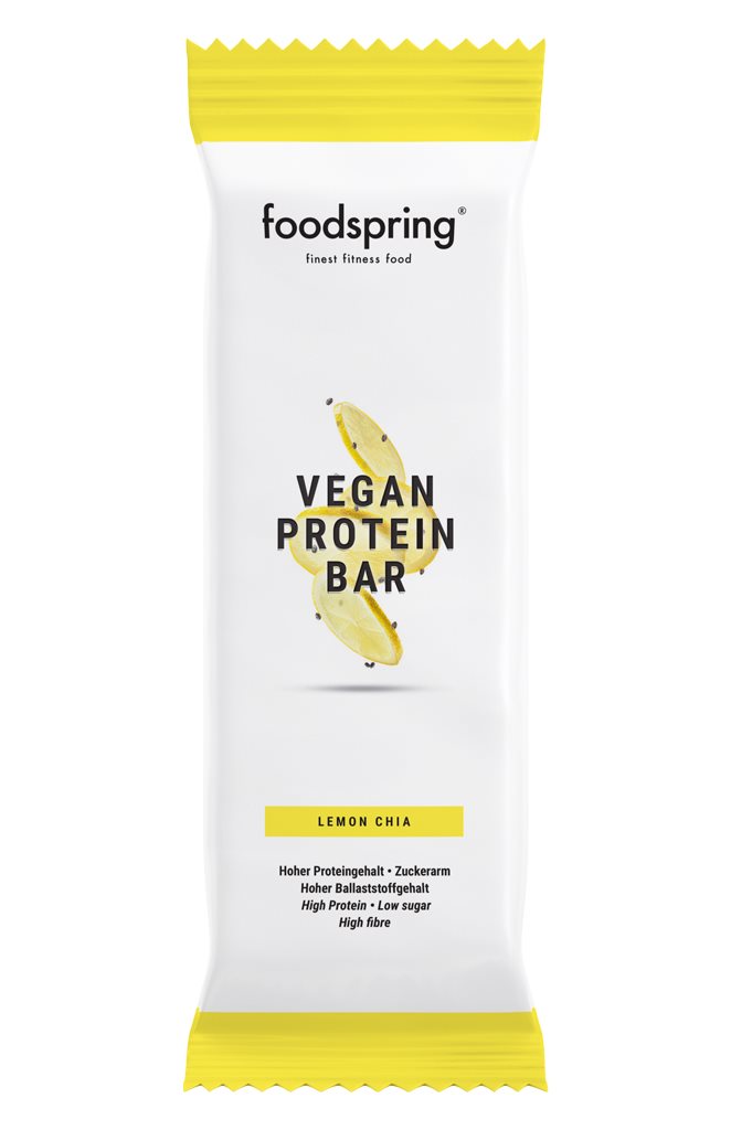foodspring_Vegan Protein Bar Lemon Chia_je EUR 2,49