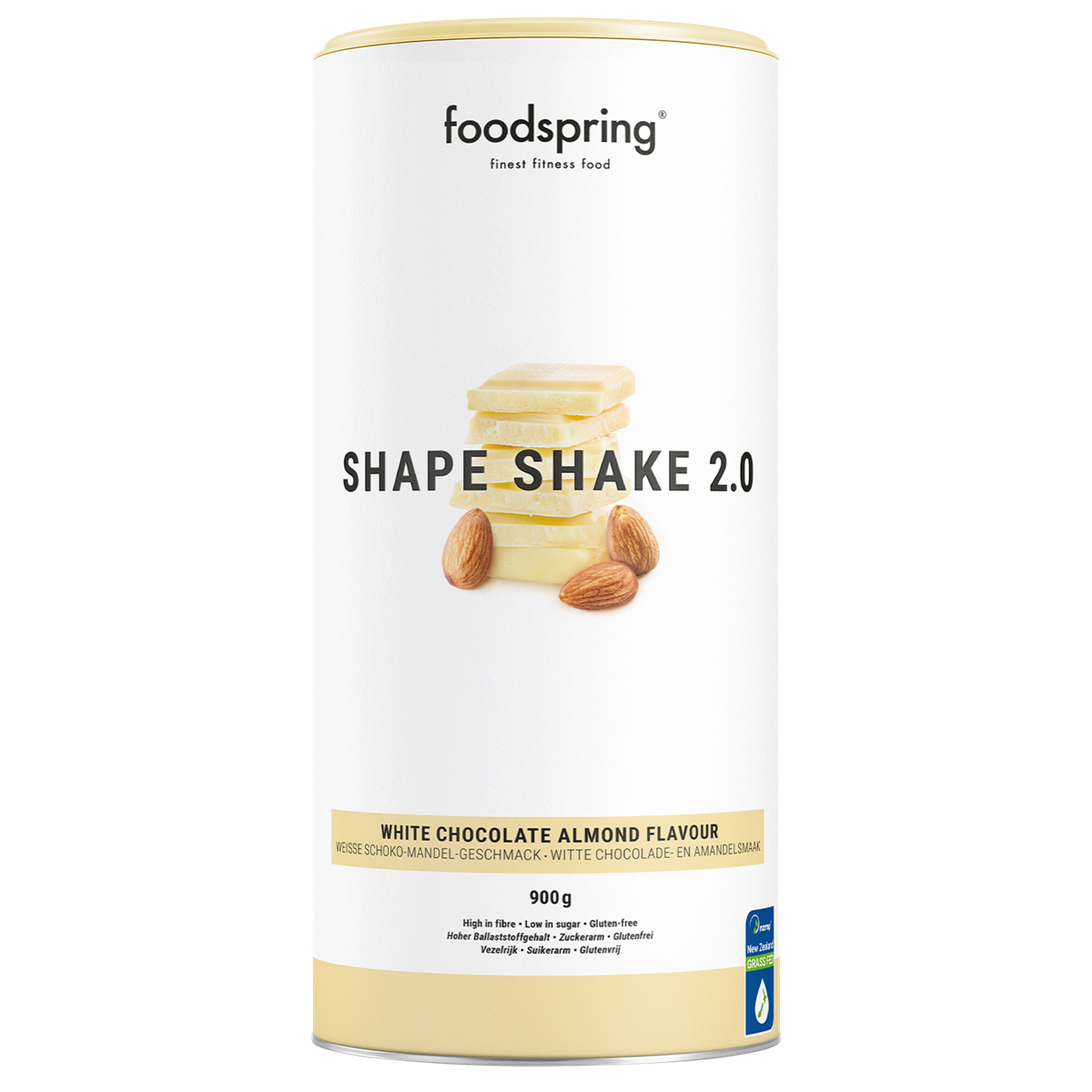 foodspring_Shape Shake 2.0_Weiße Schoko-Mandel-Geschmack_EUR 29,99