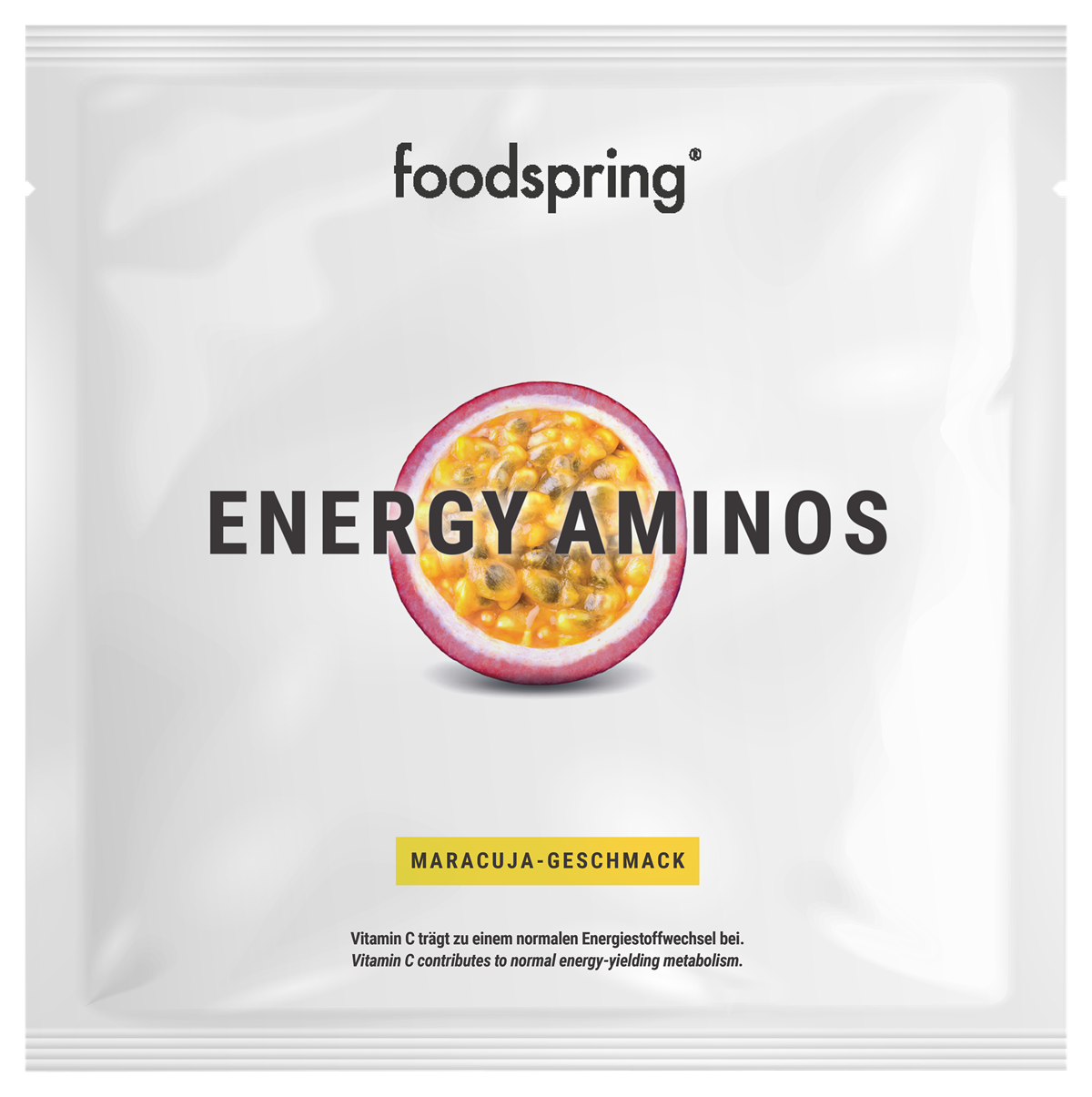 foodspring_Energy Aminos 10er Probierpaket_EUR 29,90 EUR_Sorte Maracuja