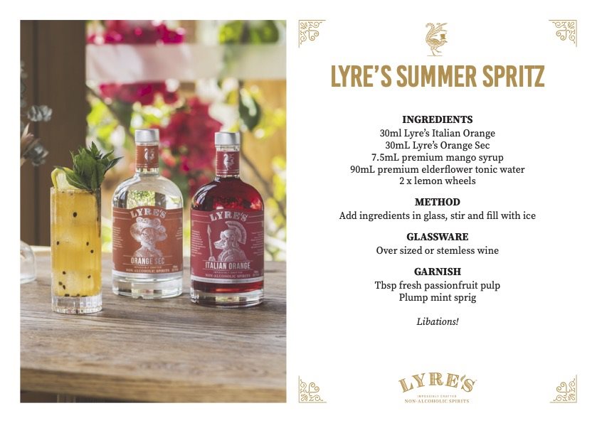 Lyres Sommer Spritz Rezept