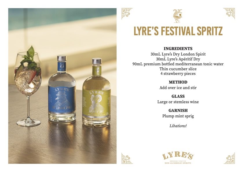 Lyres Festival Spritz Rezept