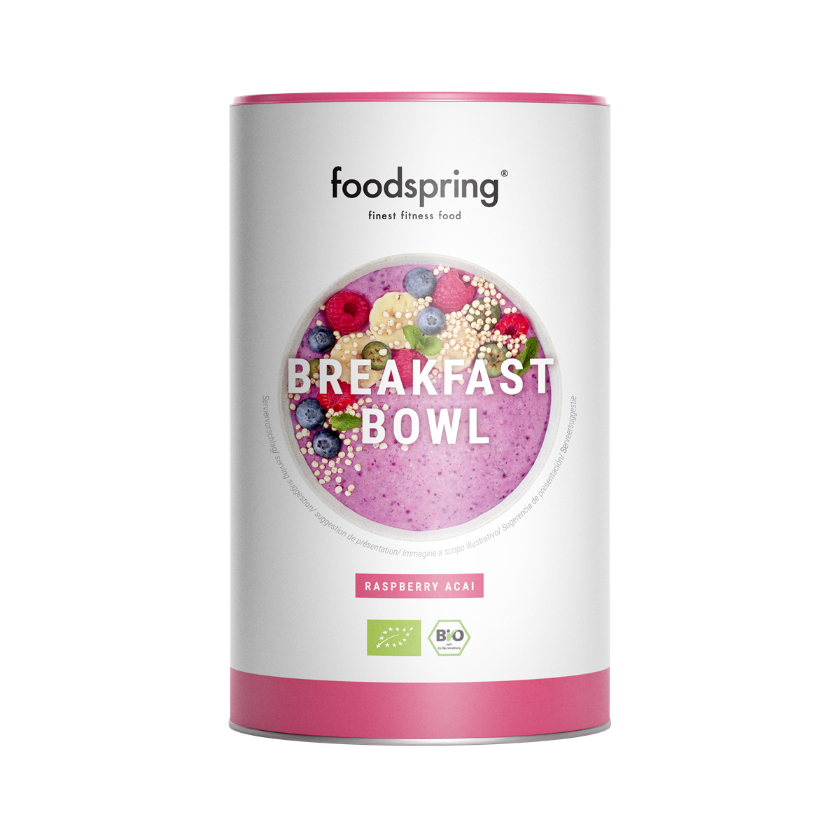 foodspring_Breakfast Bowl_Raspberry Acai_EUR 19,99