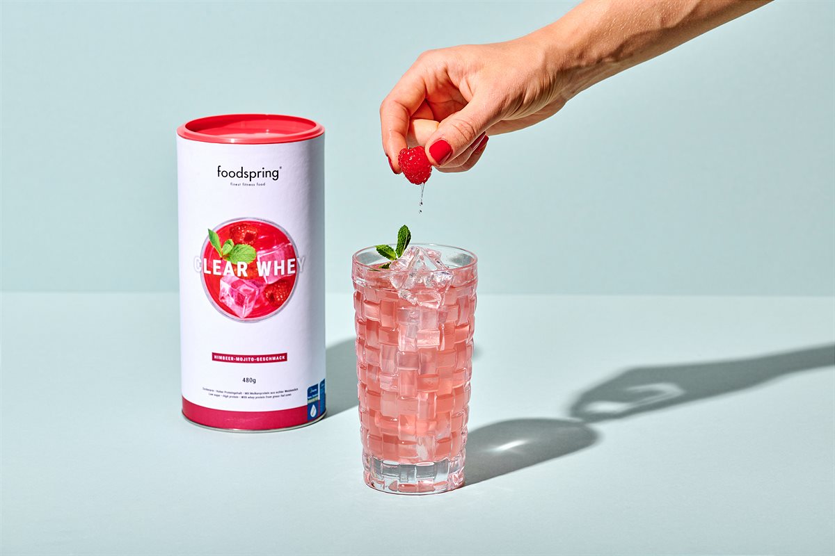 foodspring_Clear Whey_Himbeer Mojito_EUR 29,99_9