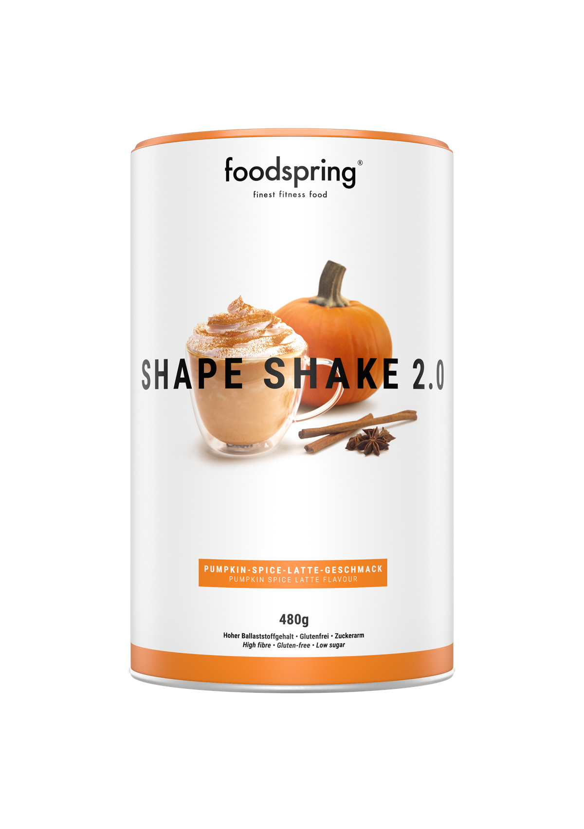 foodspring_Shape Shake 2.0_Pumpkin Spice Latte_EUR 29,99
