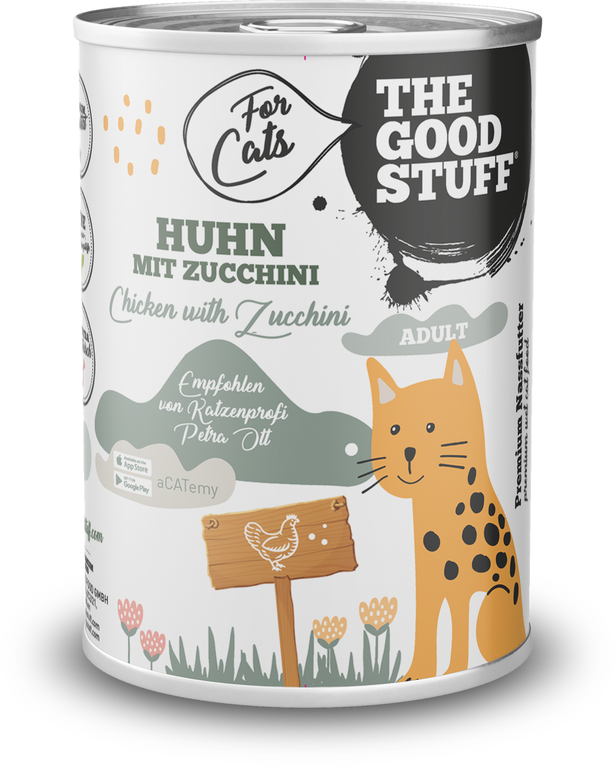 THE GOODSTUFF_For Cats_Huhn_400g_EUR 3,19
