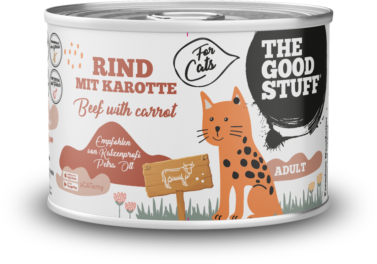 THE GOODSTUFF_For Cats_Rind_200g_EUR 1,99