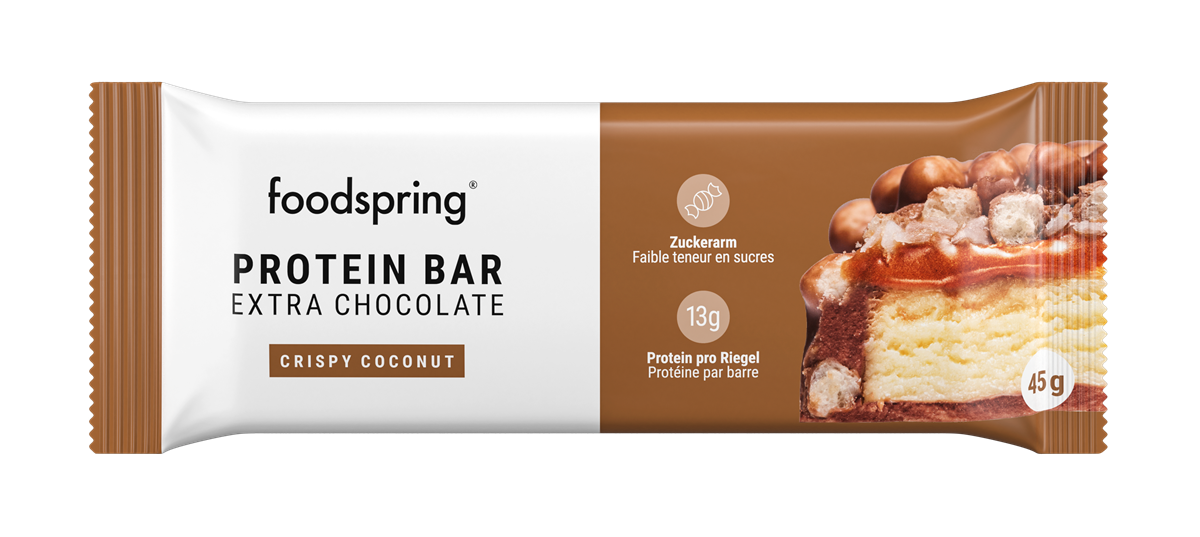 foodspring_Extra Chocolate Bar_Crispy Coconut_DE_EUR 2,29