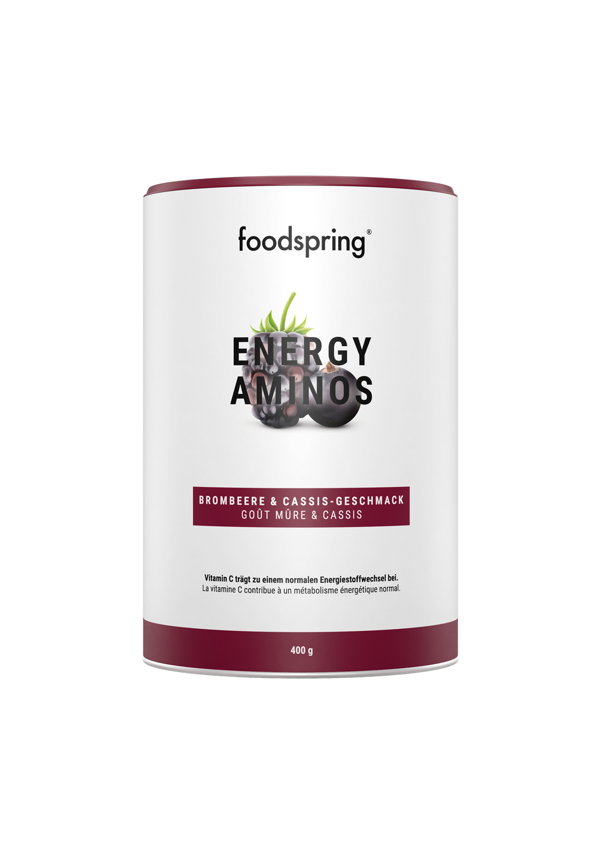 foodspring_Energy_Aminos_Brombeere & Cassis_EUR 34,99