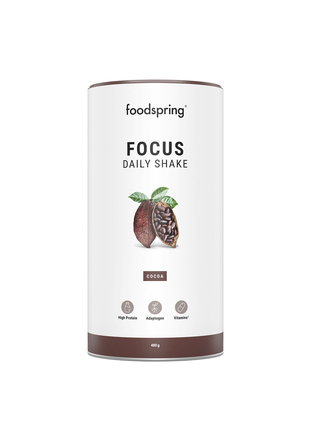 foodspring_Daily Shake Focus_Cocoa_je 32,99 Euro