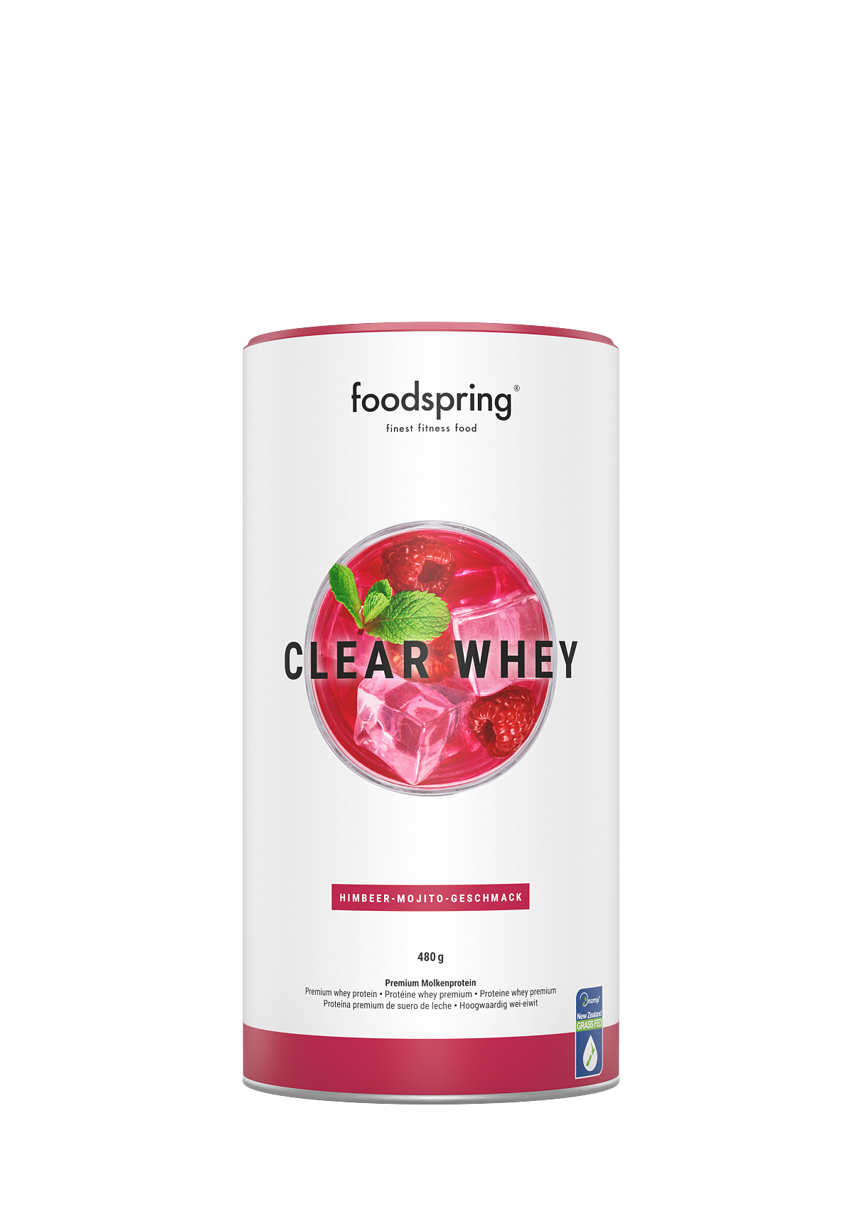 foodspring_Clear Whey Rasberry Mojito_EUR 32,99