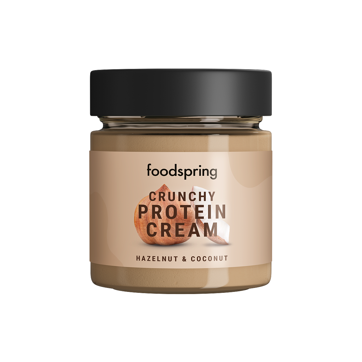 foodspring_Crunchy Protein Cream_Haselnuss und Kokosnuss_EUR 5,99_01