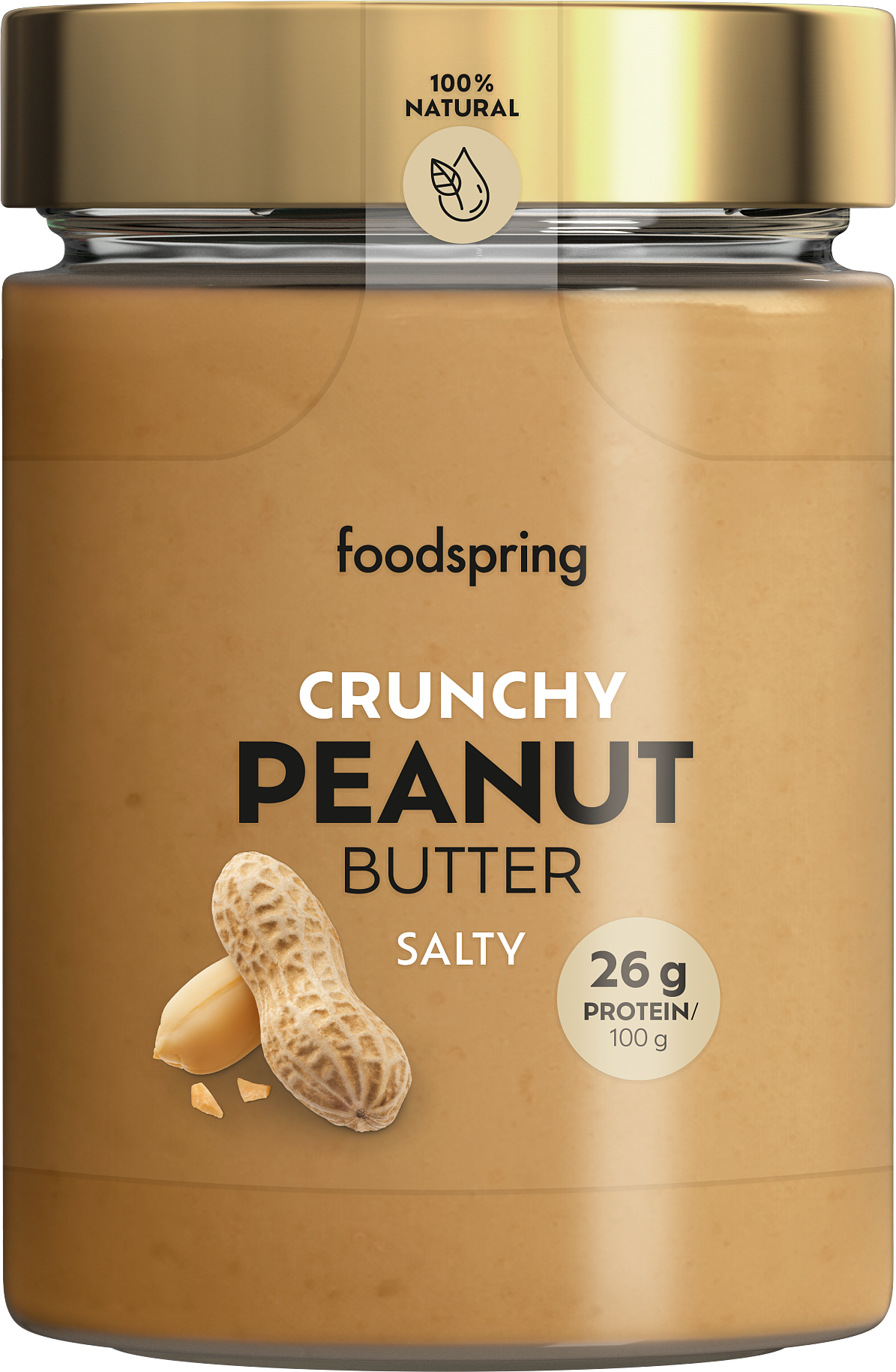foodspring_Crunchy Peanut Butter Salty_EUR 4,99