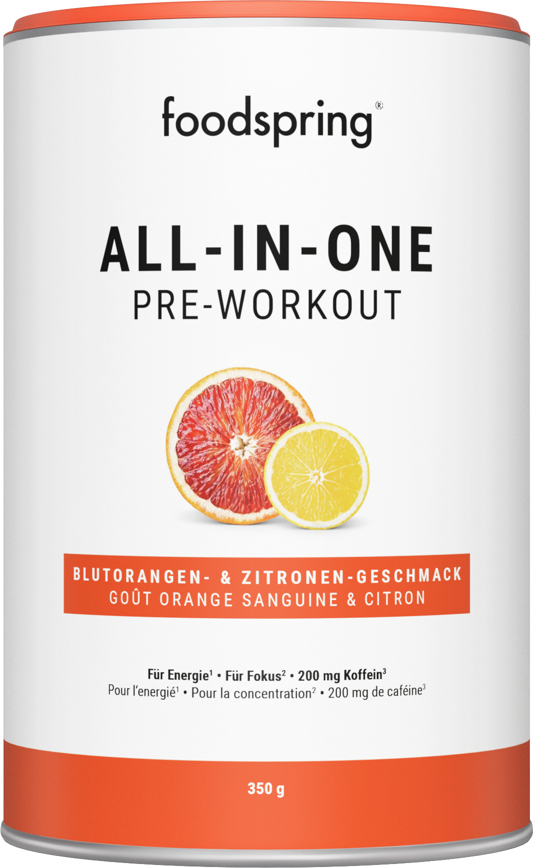 foodspring – All-in-One Pre-Workout_Blutorangen- und Zitronen Geschmack_EUR 29,99