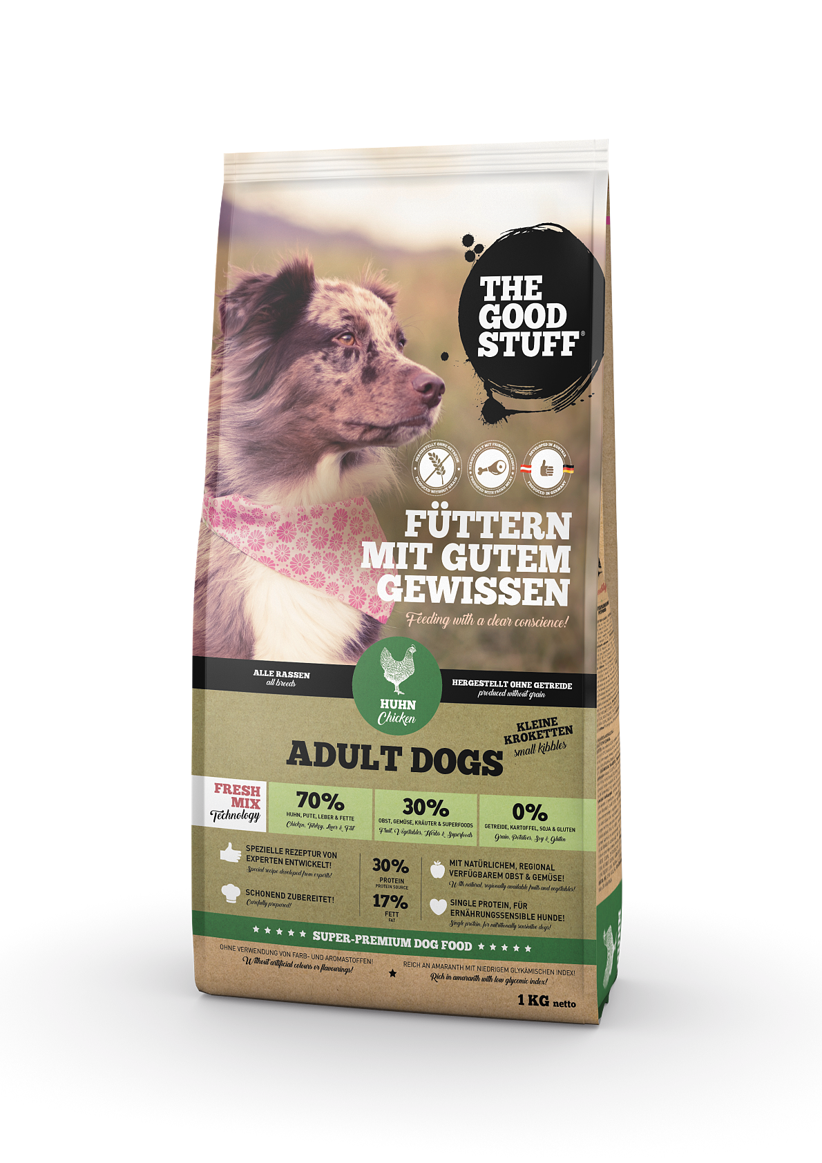 THE GOODSTUFF Minis_Trockenfutter Huhn_EUR 11,49