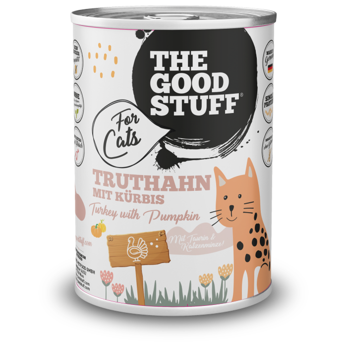 THE GOODSTUFF_Nassfutter_Truthahn mit Kürbis_400g_EUR 3,59