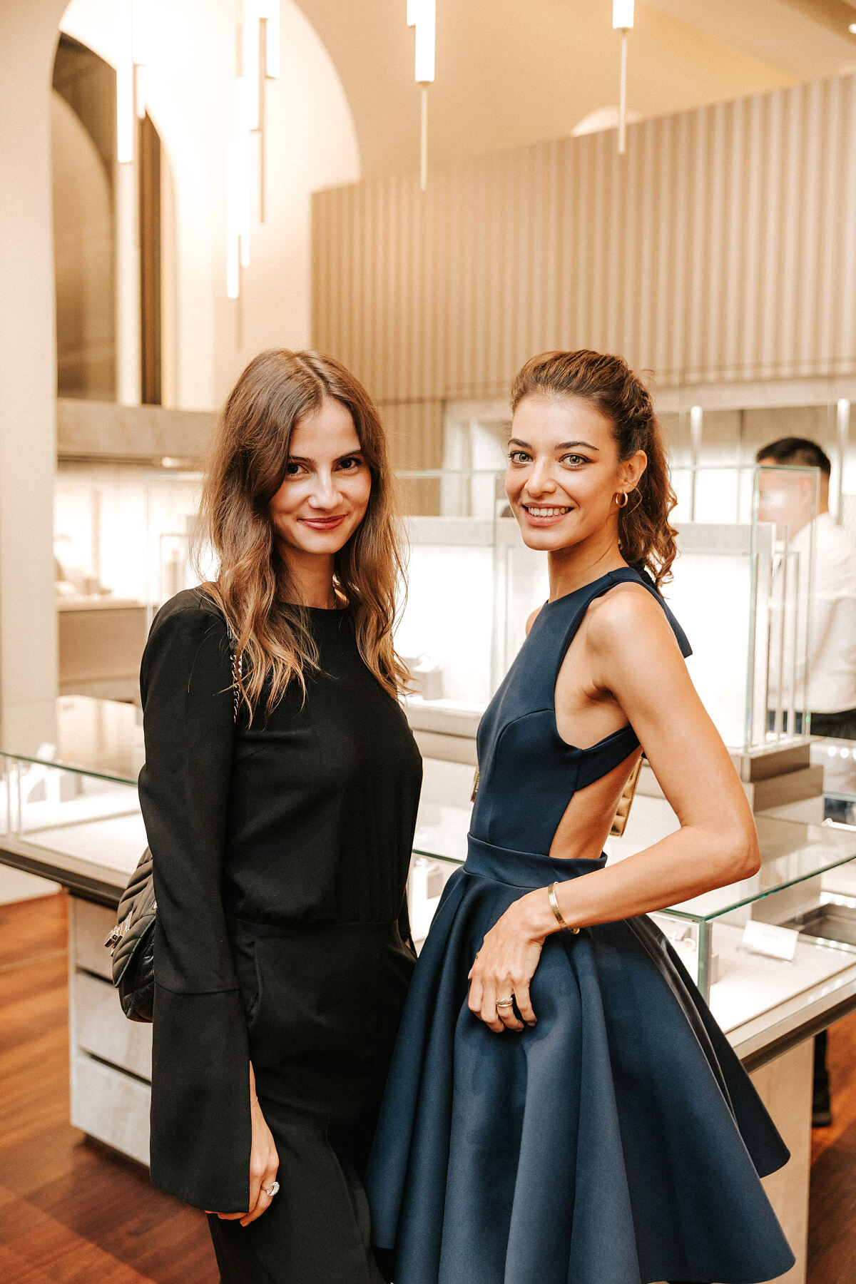 WAGNER Boutique Opening, 19.9.24  Nora Wunderwald, Ana Lendl (c)Philipp Lipiarski  