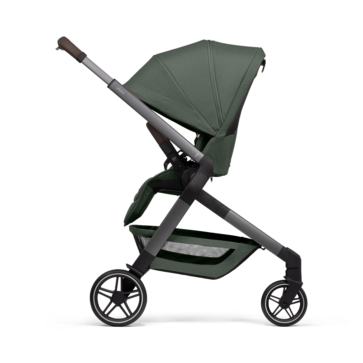 Joolz Hub2 Seat_parent facing_Side_View_Forest Green_799 EUR