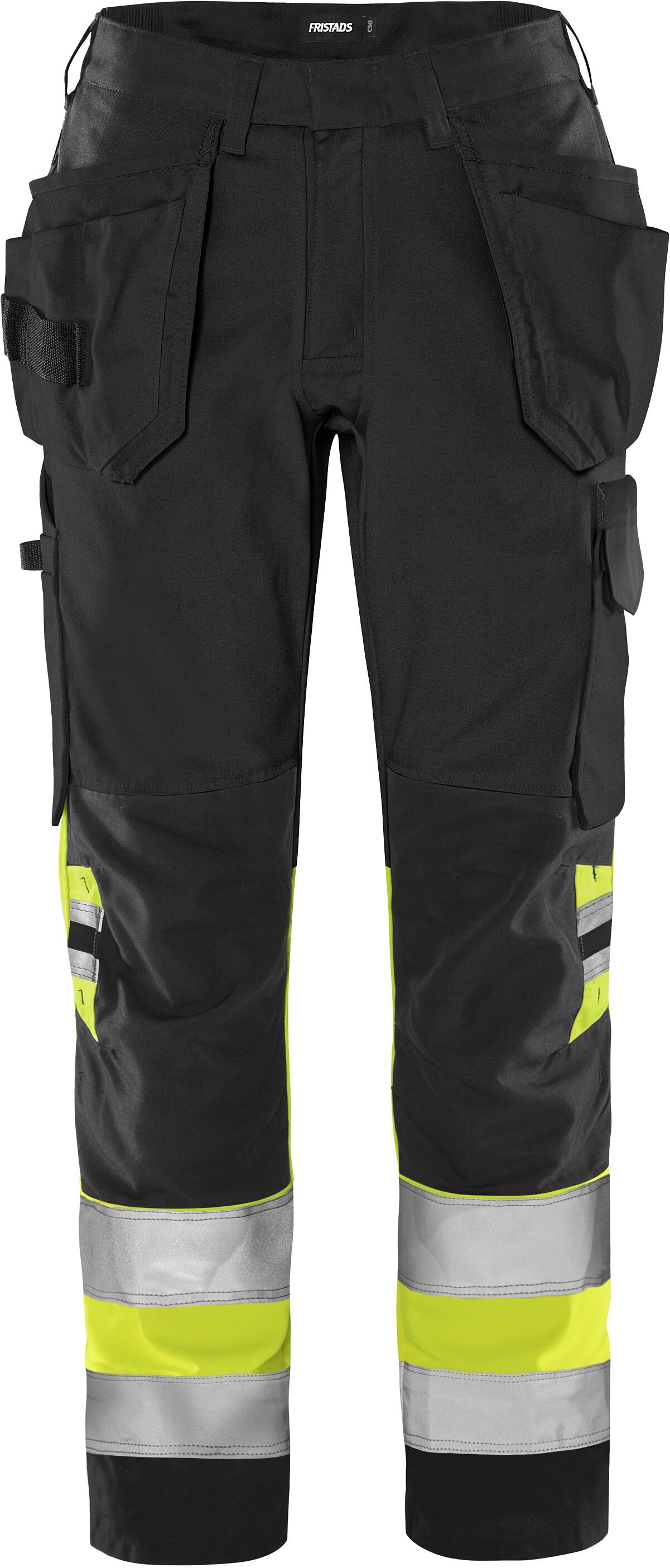 FRISTADS_High Vis Handwerkerhose Damen Kl. 1 2670 GPLU_98,90 EUR